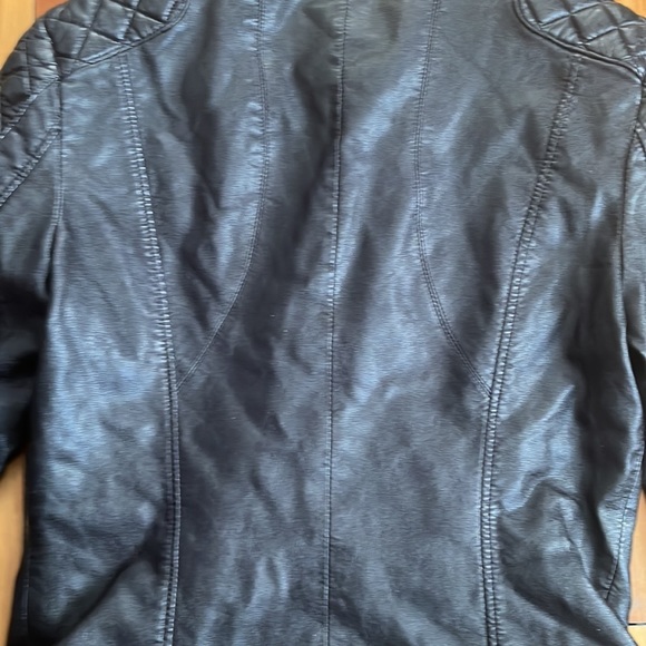 Miss Sixty black faux leather Moto jacket - Picture 7 of 7